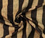 Burlap Ground Brown 5x5 Line Patterned Fabric - Image 4