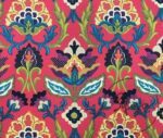 Burnt Orange Color Tapestry Patterned Sofa Upholstery Fabric - Image 5