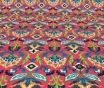 Burnt Orange Color Tapestry Patterned Sofa Upholstery Fabric - Image 7