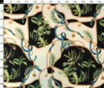 Chain Tropical Leaf Pattern Curtain and Sofa Fabric - Image 3