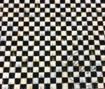 Checkered Fabric with Oil Painting Effect - Image 3