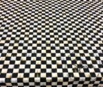 Checkered Fabric with Oil Painting Effect - Image 6