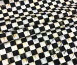 Checkered Fabric with Oil Painting Effect - Image 7
