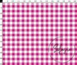 Cherry Small Gingham Patterned Fabric
