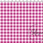 Cherry Small Gingham Patterned Fabric