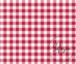 Cherry Small Gingham Patterned Fabric