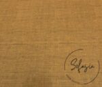 Cinnamon Linen Look Fabric - Image 3