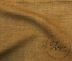 Cinnamon Linen Look Fabric - Image 4