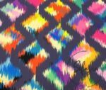 Color Gradient Ikat Fabric - Image 3