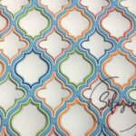 Colorful Argentine Pattern Upholstery Fabric