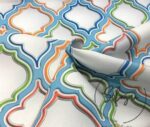 Colorful Argentine Pattern Upholstery Fabric - Image 5