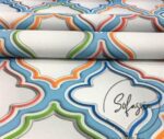 Colorful Argentine Pattern Upholstery Fabric - Image 6