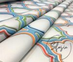 Colorful Argentine Pattern Upholstery Fabric - Image 7