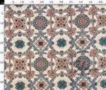 Colorful Ceramic Patterned Fabric