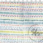 Colorful Contour Patterned Sofa and Curtain Fabric