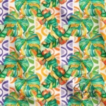 Colorful Devetabase Patterned Cushion Fabric