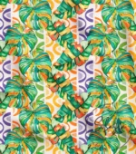 Colorful Devetabase Patterned Cushion Fabric