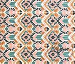 Colorful Ikat Patterned Fabric - Image 3