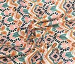 Colorful Ikat Patterned Fabric - Image 4