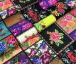 Cross Stitch Patchwork Patterned Fabric - Image 5