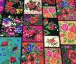 Cross Stitch Patchwork Patterned Fabric - Image 6