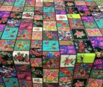 Cross Stitch Patchwork Patterned Fabric - Image 7
