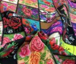 Cross Stitch Patchwork Patterned Fabric - Image 8