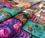 Cross Stitch Patchwork Patterned Fabric - Image 9