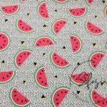 Dotted Watermelons Patterned Fabric