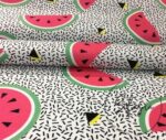 Dotted Watermelons Patterned Fabric - Image 7