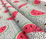 Dotted Watermelons Patterned Fabric - Image 8