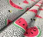 Dotted Watermelons Patterned Fabric - Image 9