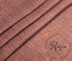 Dusty Rose Linen Look Fabric