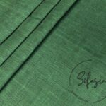 Emerald Linen Look Fabric