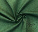 Emerald Linen Look Fabric - Image 4