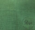Emerald Linen Look Fabric - Image 6