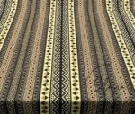Ethnic Geometric Striped Camel Color Fabric - Image 4