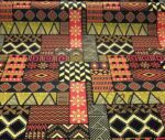 Ethnic Patchwork Patterned Bag Cover Sofa Fabric - Image 4