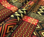 Ethnic Patchwork Patterned Bag Cover Sofa Fabric - Image 9