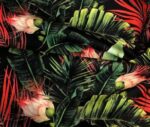 Exotic Flower Pattern Curtain and Sofa Fabric - Image 3
