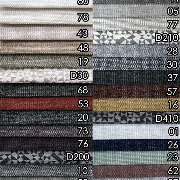 5 Sofa Upholstery and Curtain Chenille Fabric Patterns