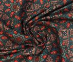 Fabric with Contrast Ethnic Motif - Image 4