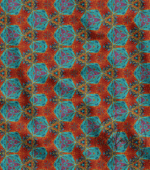 Fabric with Fractal Geometric Pattern