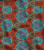Fabric with Fractal Geometric Pattern - Image 4
