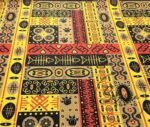 Fish Ethnic Pattern Authentic Fabric