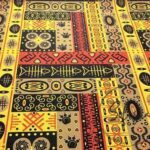 Fish Ethnic Pattern Authentic Fabric