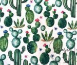 Floral Cactus Patterned Sofa and Curtain Fabric - Image 6