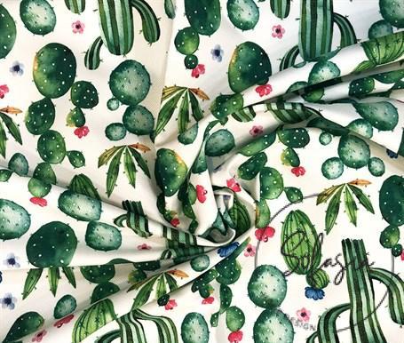 floral-cactus-patterned-sofa-and-curtain-fabric.jpg Floral Cactus Patterned Sofa and Curtain Fabric - Image 1