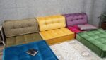 Foldable Bed Floor Couch Set, Modular Big Cushions - Image 4