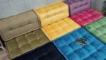 Colorful Pit Couch Sectional, Foldable Floor Cushion Bed - Image 2